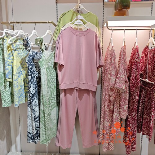 凯迪娅WK06401短袖长裤家居服套