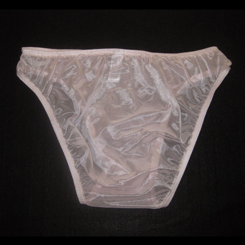 男士内裤男三角裤全透明男裤头透气裤衩男生超薄亮短裤性感潮青年