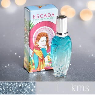 Escada艾斯卡达天堂出生艳阳派对限量版女士香水4ml无喷头迷你瓶