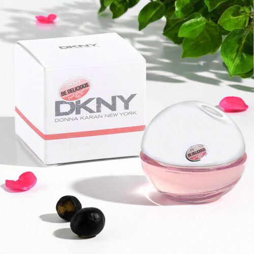 绝版 DKNY Be Delicious  Blossom粉恋苹果女士香水7ml无喷头迷你 - 封面
