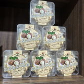 云南盈江迪思犀美仁澳洲坚果夏威夷果零食坚果牛轧糖128克 包邮