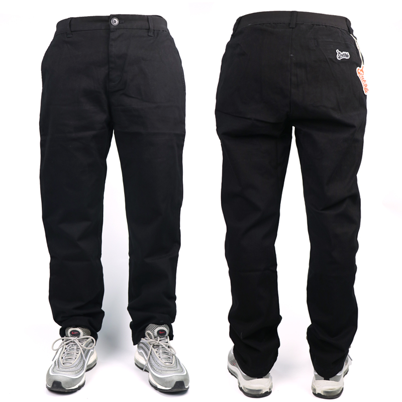 原创宽松bboy练舞纯色滑板休闲裤