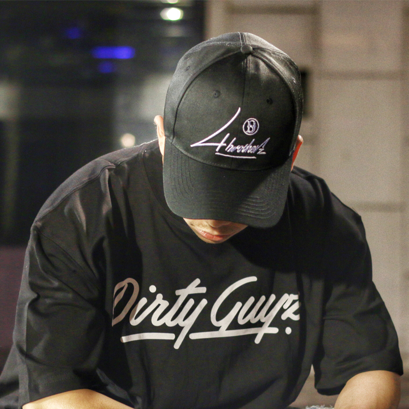 soulstyle帽子复古刺绣嘻哈弯檐