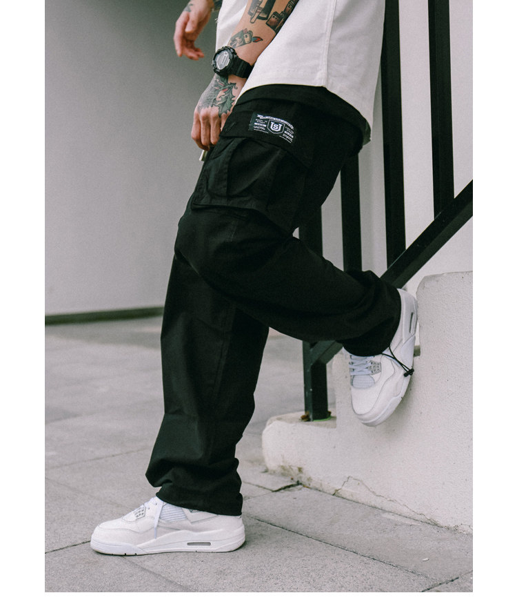 US Federal Street signs Elastic force Multi-pocket trousers Easy Adjustable Trousers Overalls BBOY camouflage Solidin the Men's clothing, Casual pants  category - from Buy2taobao.com to provide professional Taobao agent buy service