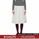 M1DNOTE气质波点百褶A字中长款 半身裙女26春夏新款