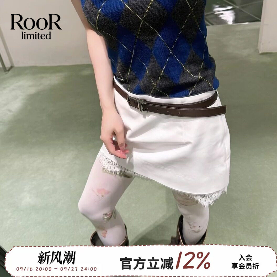 OPENYY网纱缎带镂空短靴夏款