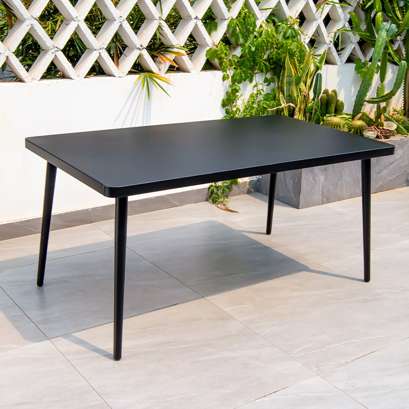 户外桌椅组合碳钢防水防晒庭院