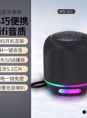 户外便携重低音炮蓝牙音箱