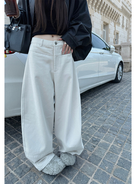 Here yaya shop 9.14 20:00 乳酪欧包有份量重工水洗调调香蕉裤女