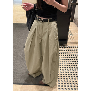 Here yaya shop 4.23 20:00黄油拿铁特殊水洗工艺时髦雅痞工装裤