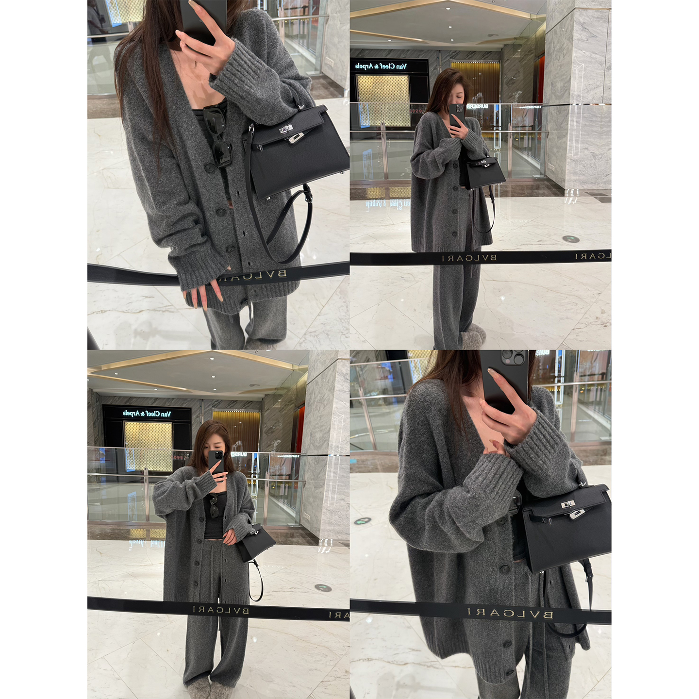 Here yaya shop 9.14 必入私藏款牛乳绒可机洗显瘦显高毛衣套装