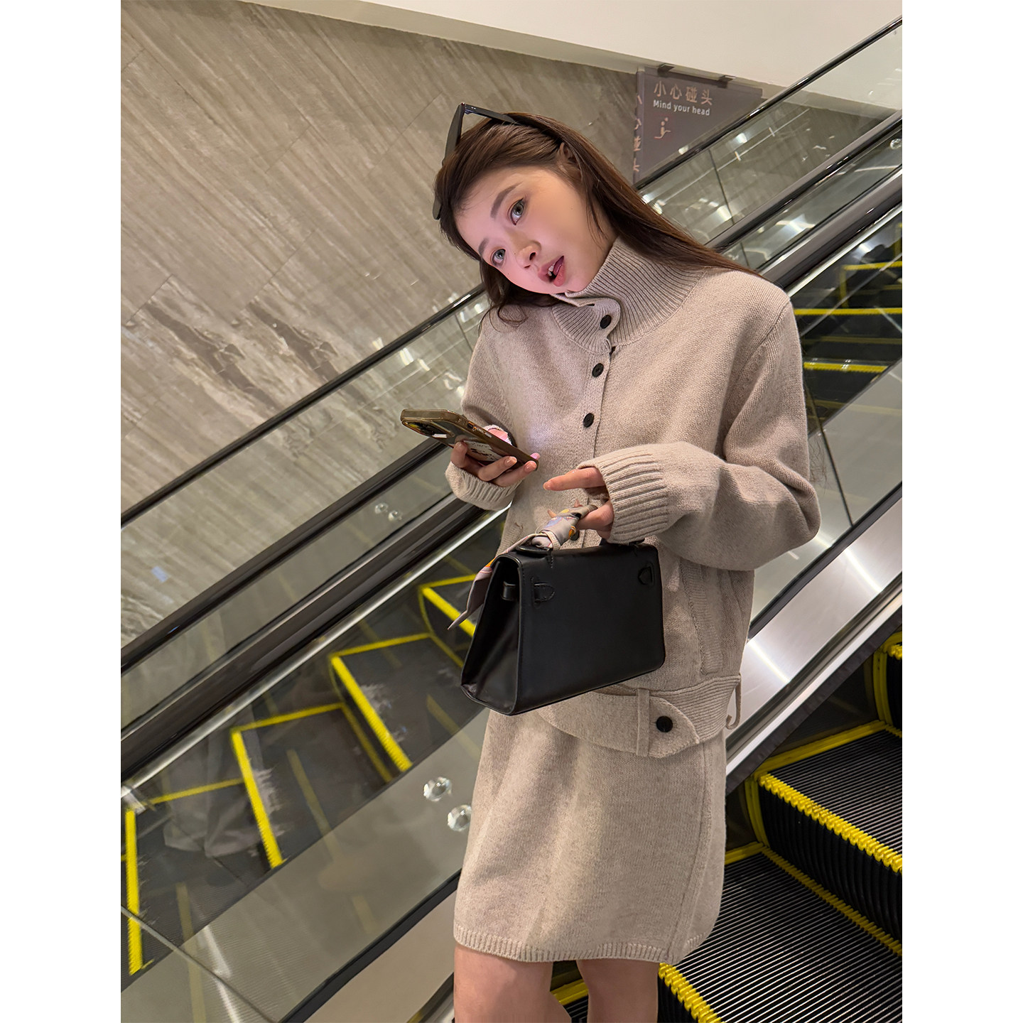 Here yaya shop 1.11 20:00 清仓不退换-极简风100%羊毛短裙套装,女装/女士精品,时尚套装,淘宝优惠券,粉丝福利购,淘宝优惠卷