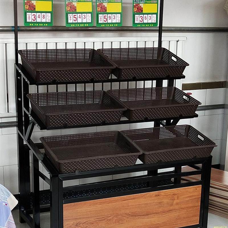 水果蔬菜货架多功能架新款梯形蔬菜展示架菜架超市水果货架精品
