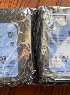 全新希捷6t ST6000VX001/003 监控录像机存储 威视5900转256m