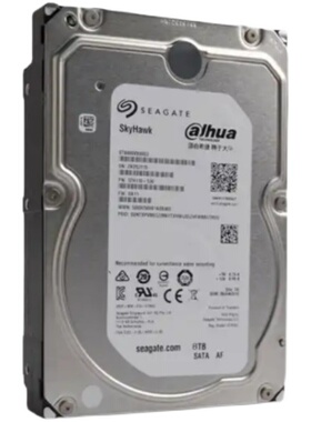 希捷 ST8000VX004 ST8000VX002 监控8TB 5900转256M SATA3硬盘8T