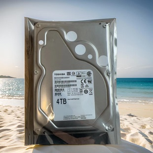 3.5寸SATA3 Toshiba 4TB监控级硬盘128M MD04ABA400V 垂直盘 东芝