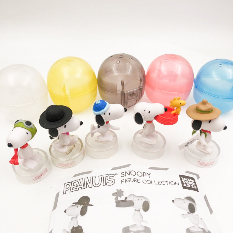 扭蛋玩具公仔史努x可爱公仔玩偶玩具diy摆件手机壳材料桌面摆件