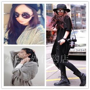 现货美国American apparel AA张智研长款针织开衫披衣外套