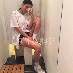 现货美国American apparel AA张智研短袖棒球外套开衫