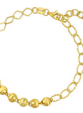 周生生黄金足金手链饰品