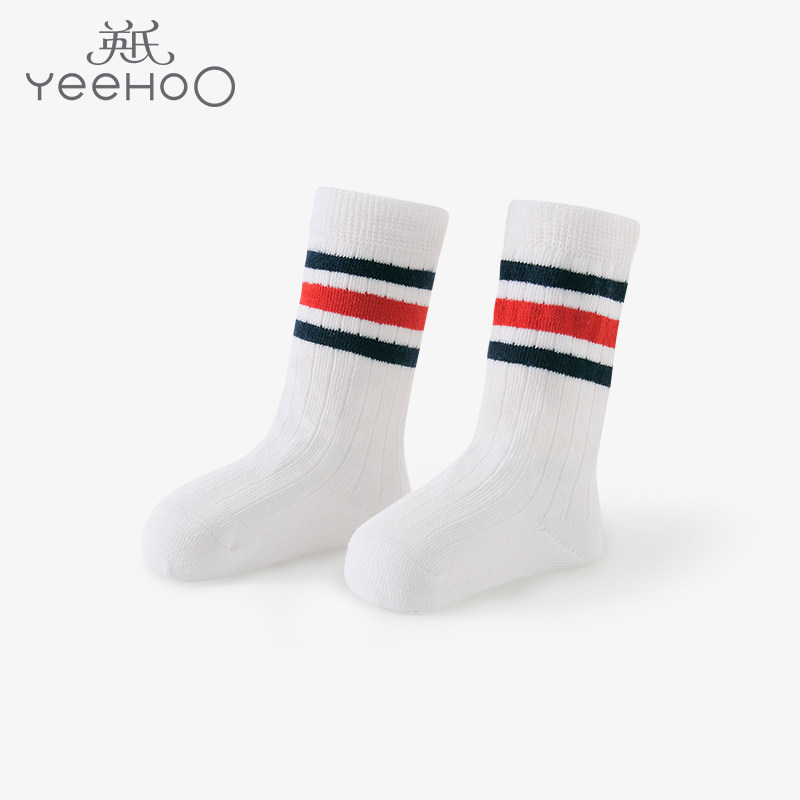 英氏新款男童棉袜秋冬男孩运动防臭透气宝宝袜中筒袜儿童袜子在类目 童装/婴儿装/亲子装, 儿童袜子(0-16岁)中 - 来自Buy2taobao.com提供专业的淘宝代购服务