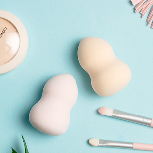 MINISO 名创优品 专业高质葫芦粉扑两个组合柔软亲肤吸水性强正品