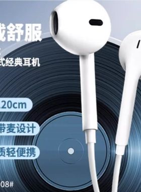 MINISO名创优品TYPE-C 入耳式小耳机 H508有线音乐手机带麦重低音