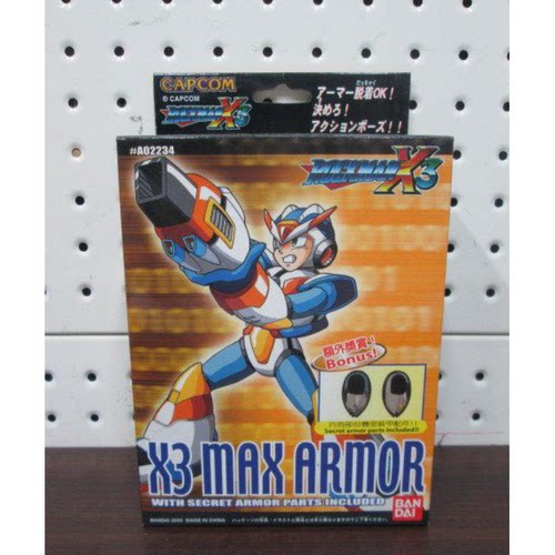 万代洛克人X3MAXARMOR模型