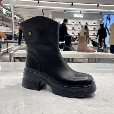 经典百搭厚底增高显瘦显腿长女靴