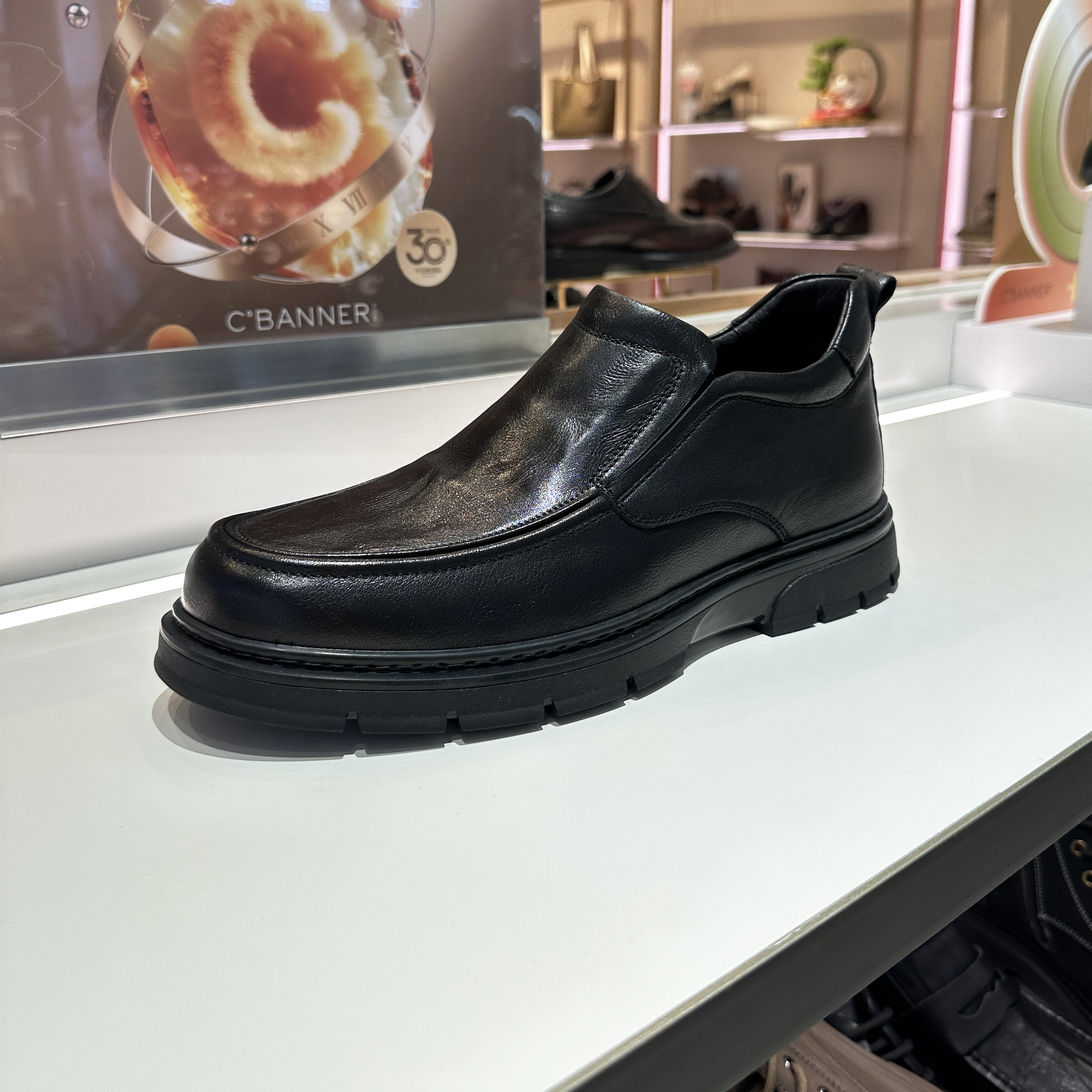 商场同款正品千百度男鞋二棉加绒