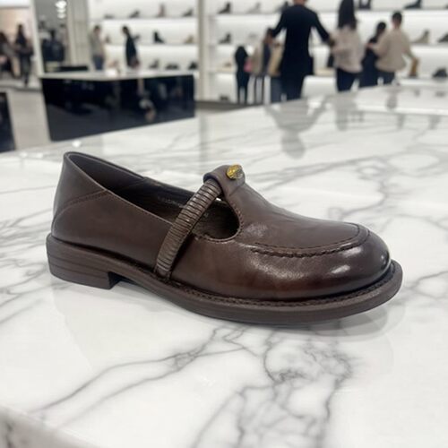 商场同款正品伊伴女鞋设计感皮鞋