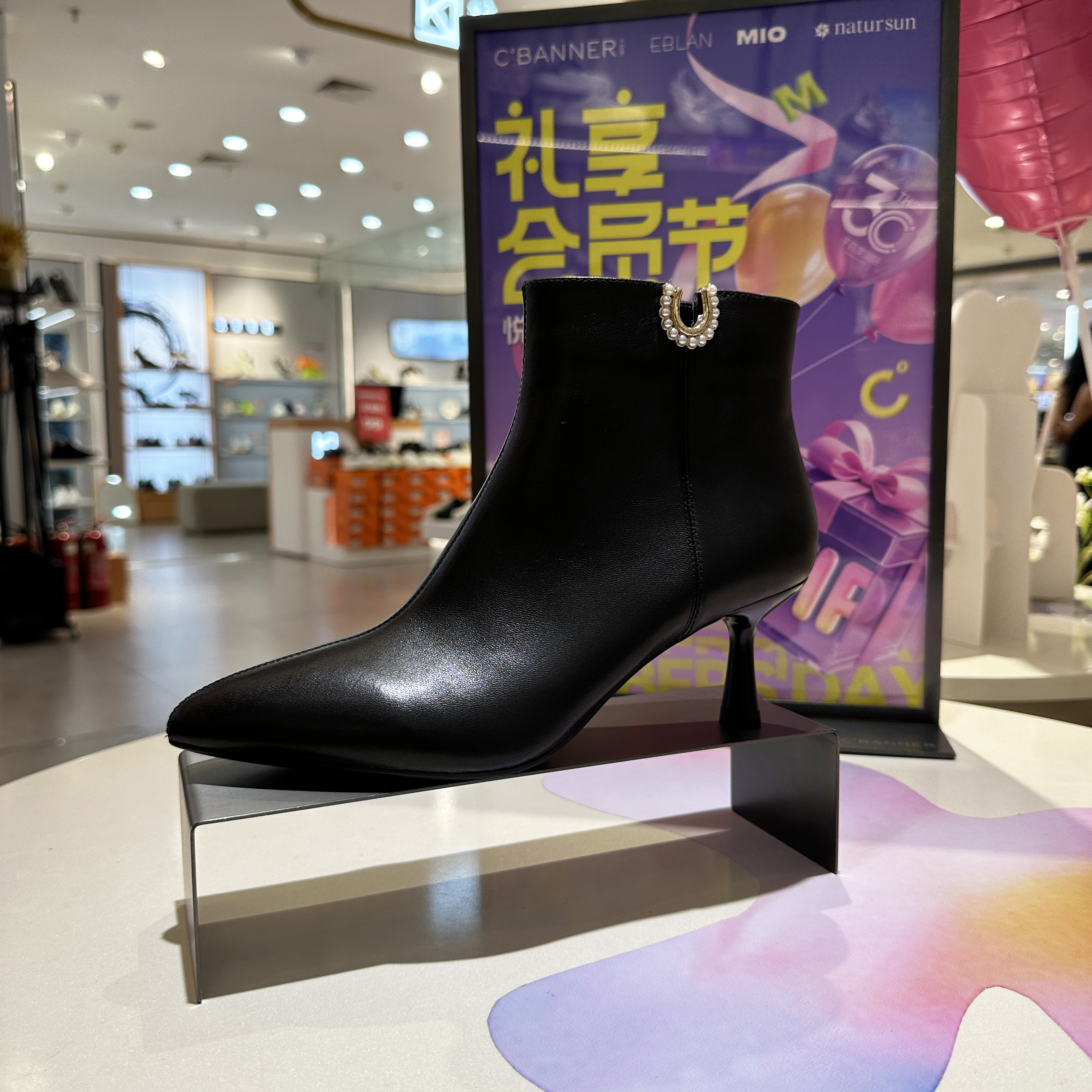 商场同款千百度短靴2025新款靴子
