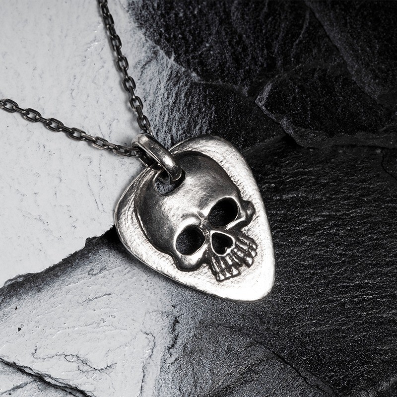 原创设计白木黑冰925纯银