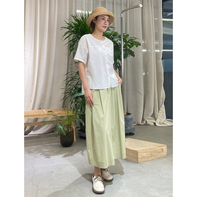 掂量女装夏季新款设计感短袖衬衫