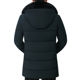 主推！6807/P90中老年中长款棉服爸爸加绒加厚冬装爷爷外套，男装棉衣，星座1216