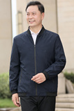 283/P40商务休闲外套2023新款夹克中年男士棒球服薄款上衣茄克，男装夹克，星座1216