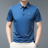2327/P30商务短袖t恤男中青年爸爸薄款休闲半袖polo衫男装薄款，男装Polo衫，星座1216