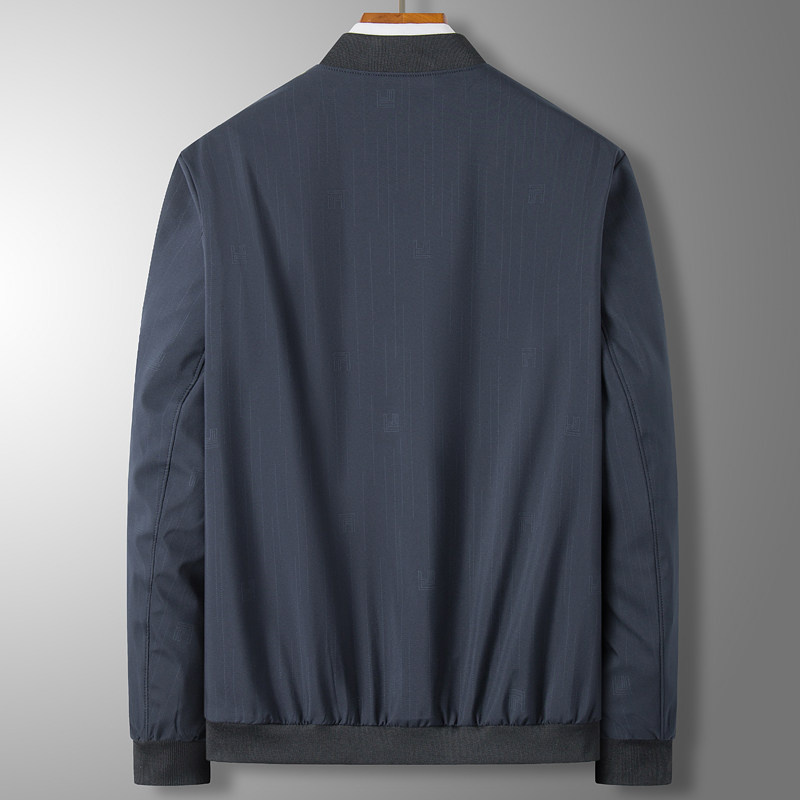 2205/P55新款运动装棒球服外套男爸爸商务休闲夹克父亲外套中年,男装夹克,星座1216