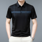 2311/P302023夏季新款短袖T恤中青年爸爸薄款休闲polo衫男，男装Polo衫，星座1216