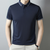 主推现货多色多码！3303/P21商务休闲短袖汗衫中青年爸爸潮流polo，男装Polo衫，星座1216