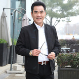 1803/P70夹克男商务休闲薄款中老年爸爸绅士棒球服春秋季茄克，男装夹克，星座1216