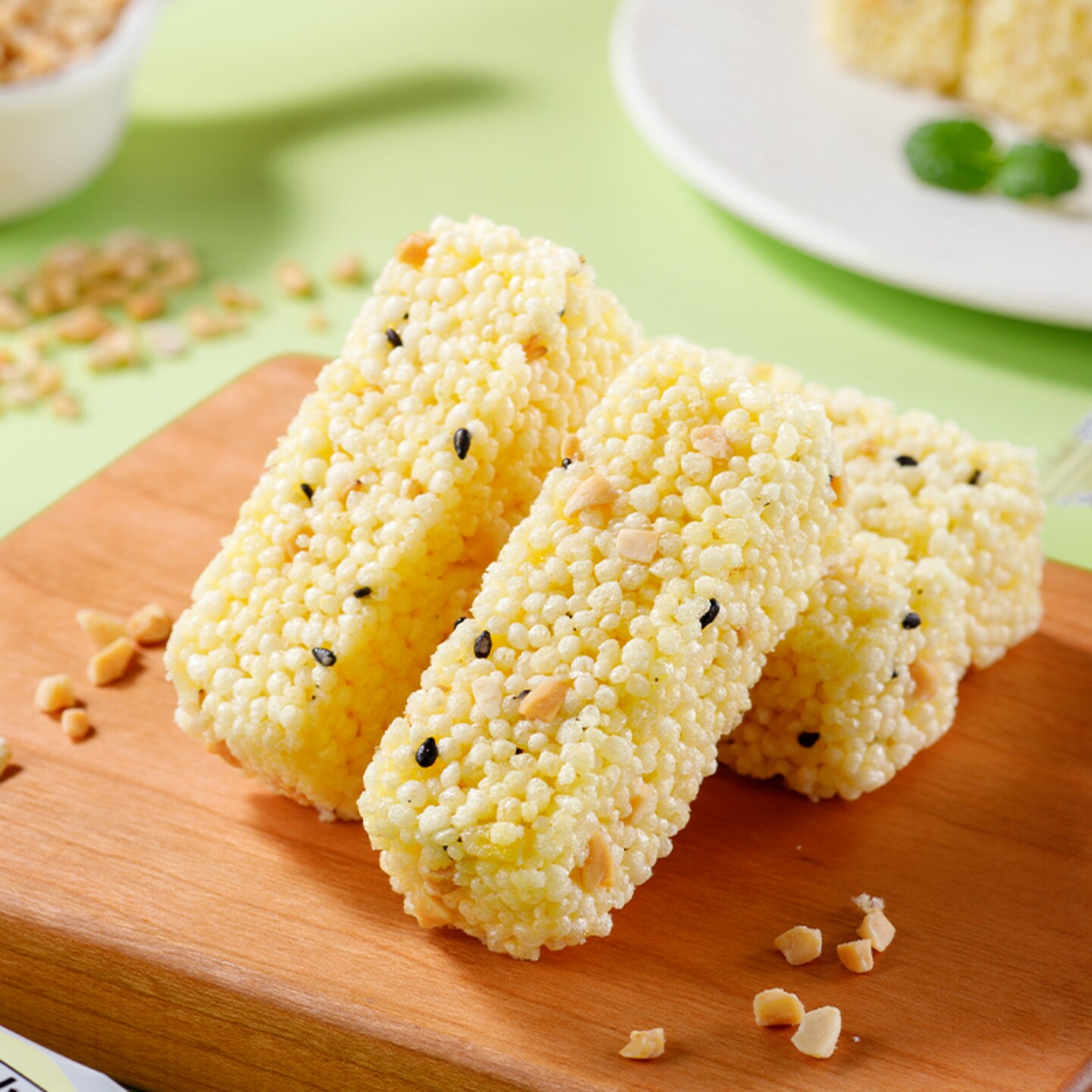 小米酥零食散装米花酥米花糖花生酥老式传统糕点小吃特产休闲食品