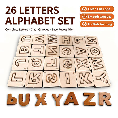 大尺寸 26 英文字母皮革刀模 手工皮具 DIY 字母下料裁切钢刀模