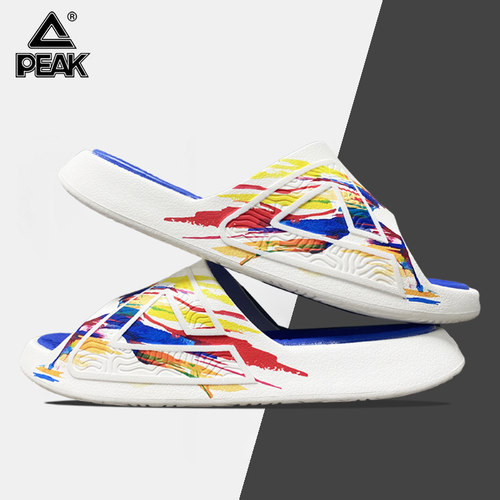 匹克态极拖鞋男夏季荣耀配色防滑增高减震沙滩凉拖外穿