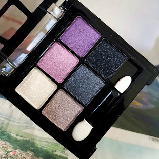 elf 珠光眼影大地色色金属色蓝色学生初学者微暇2盒 包邮 6色便携款