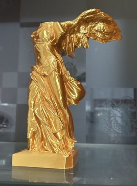 胜利女神尼克欧式客厅摆件