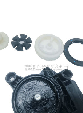 新波罗POLO新帕萨特晶锐 途安迈腾甲壳虫车窗升降器电机齿轮马达