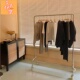 女装 挂衣服架男装 店展厅货架 店展示架陈列架不锈钢中岛落地式 服装