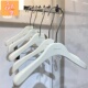 夹童装 衣挂裤 衣撑 店衣架实木进口榉木材质奶白色童装 童装