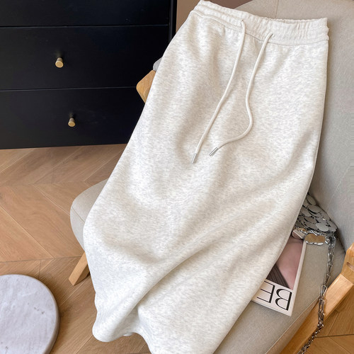 中长款直筒半身裙女2026新款春季